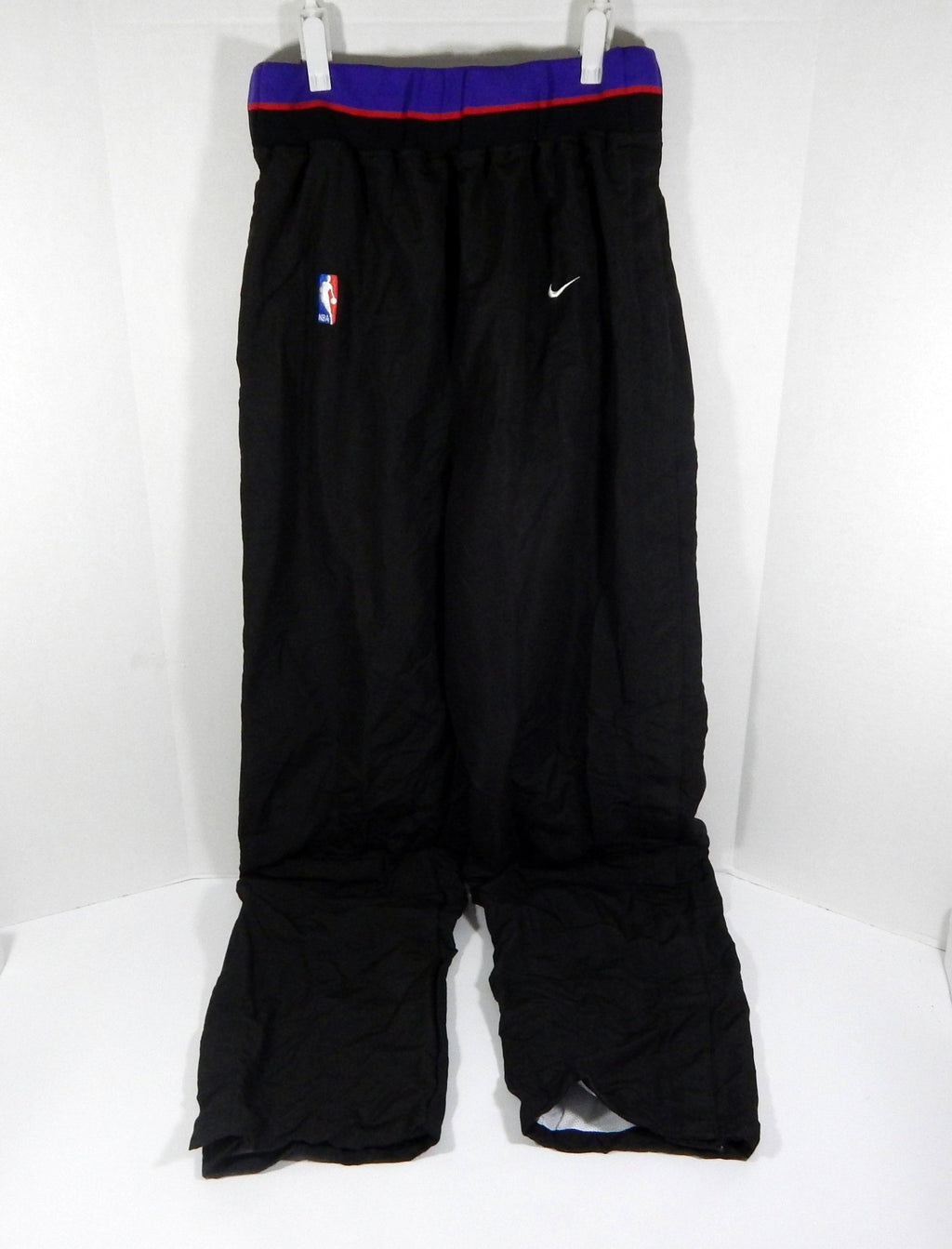 1997-98 Toronto Raptors Game Used Black Pants XL DP56991 - DP56991