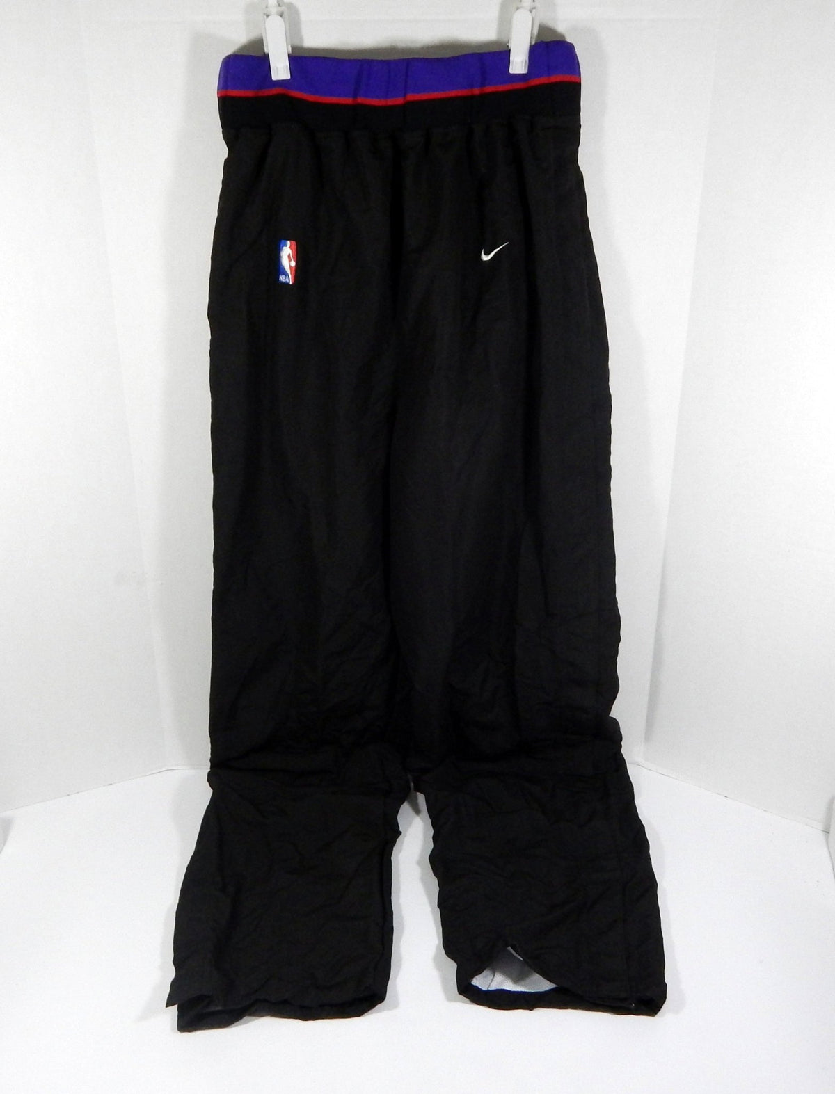 1997-98 Toronto Raptors Game Used Black Pants XL DP56991 - DP56991