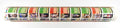1997 Topps Baseball Uncut Sheet Rolled In Tube (110 Cards) Fielder Strawberry - DJ077029