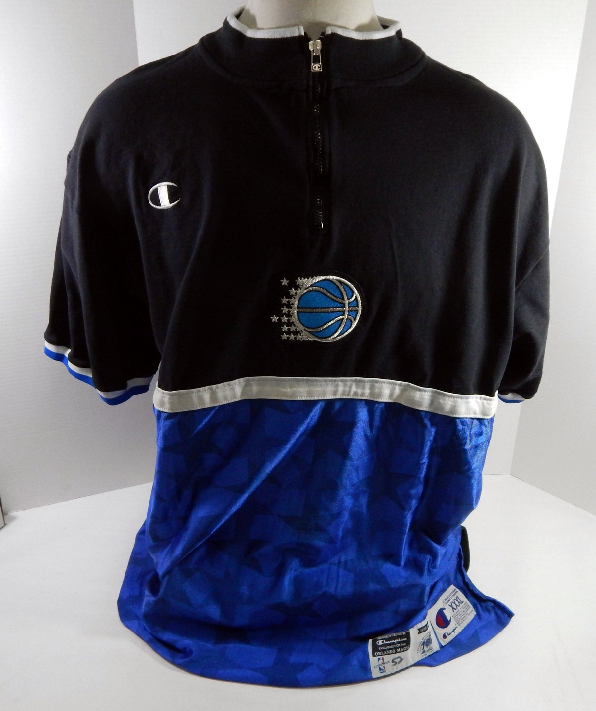 1998-99 Orlando Magic Jonathan Kerner #52 Game Used Black Shooting Shirt 3XL 58 - DP61158