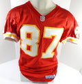 1998 Kansas City Chiefs #87 Game Used Red Jersey 44 DP51843 - DP51843