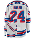 Kaapo Kakko #24 New York Rangers Adidas Climalite NHL Hockey Jersey New White 60