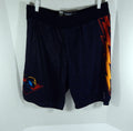 2000-01 Golden State Warriors Game Issued Navy Shorts Lightning Bolt 40 DP56954 - DP56954