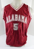 2000s Alabama Crimson Tide Bama #5 Game Used Red Crimson Jersey XL DP56714 - DP56714