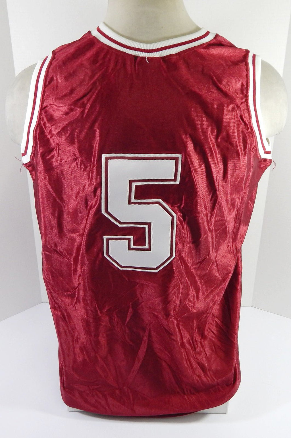 2000s Alabama Crimson Tide Bama #5 Game Used Red Crimson Jersey XL DP56714 - DP56714