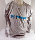 2000s Charlotte Hornets Team Issued Grey Longsleeve Shirt M DP62001 - DP62001