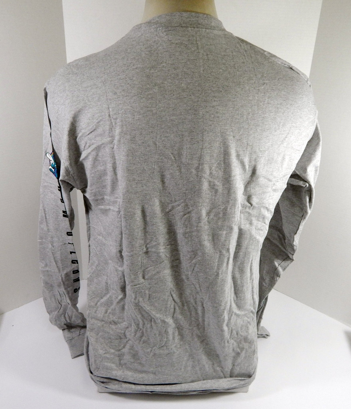 2000s Charlotte Hornets Team Issued Grey Longsleeve Shirt M DP62001 - DP62001