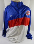 2000s Detroit Pistons Game Issued Blue Warm Up Jacket 3XL+4 DP59374 - DP59374