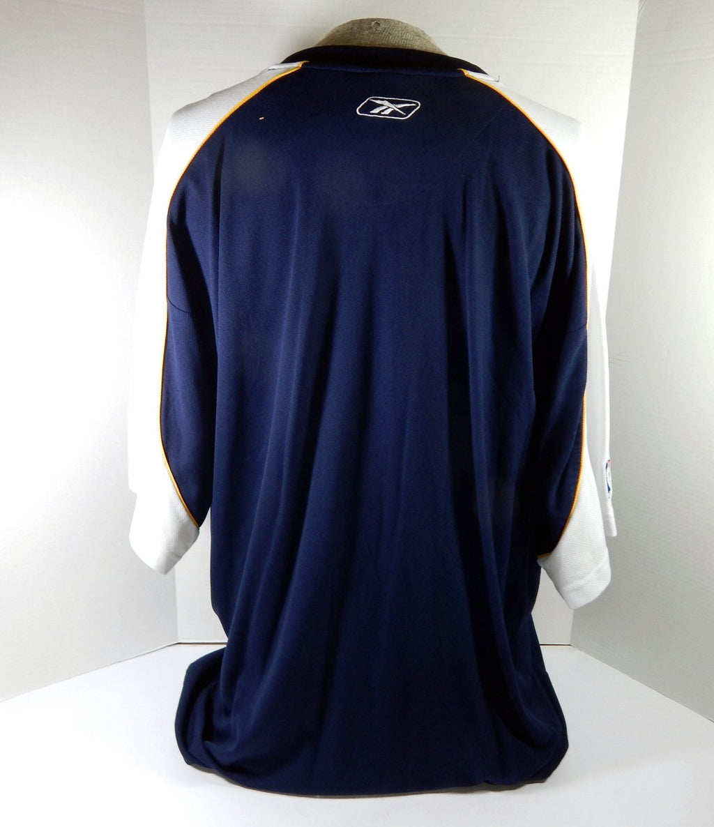 2000s Indiana Pacers #15 Game Used Navy Shooting Shirt 3XL DP59606 - DP59606