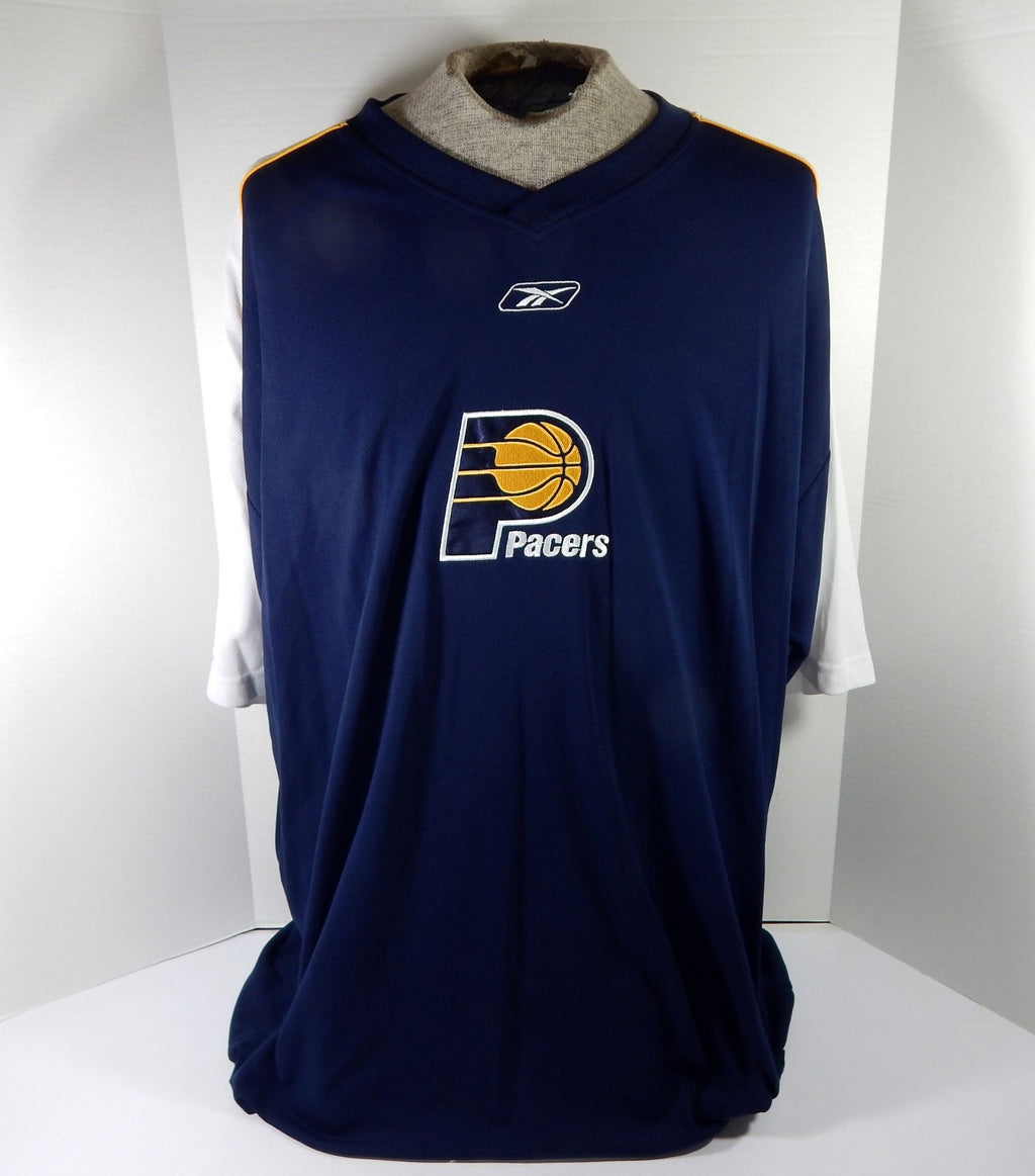 2000s Indiana Pacers #15 Game Used Navy Shooting Shirt 3XL DP59606 - DP59606