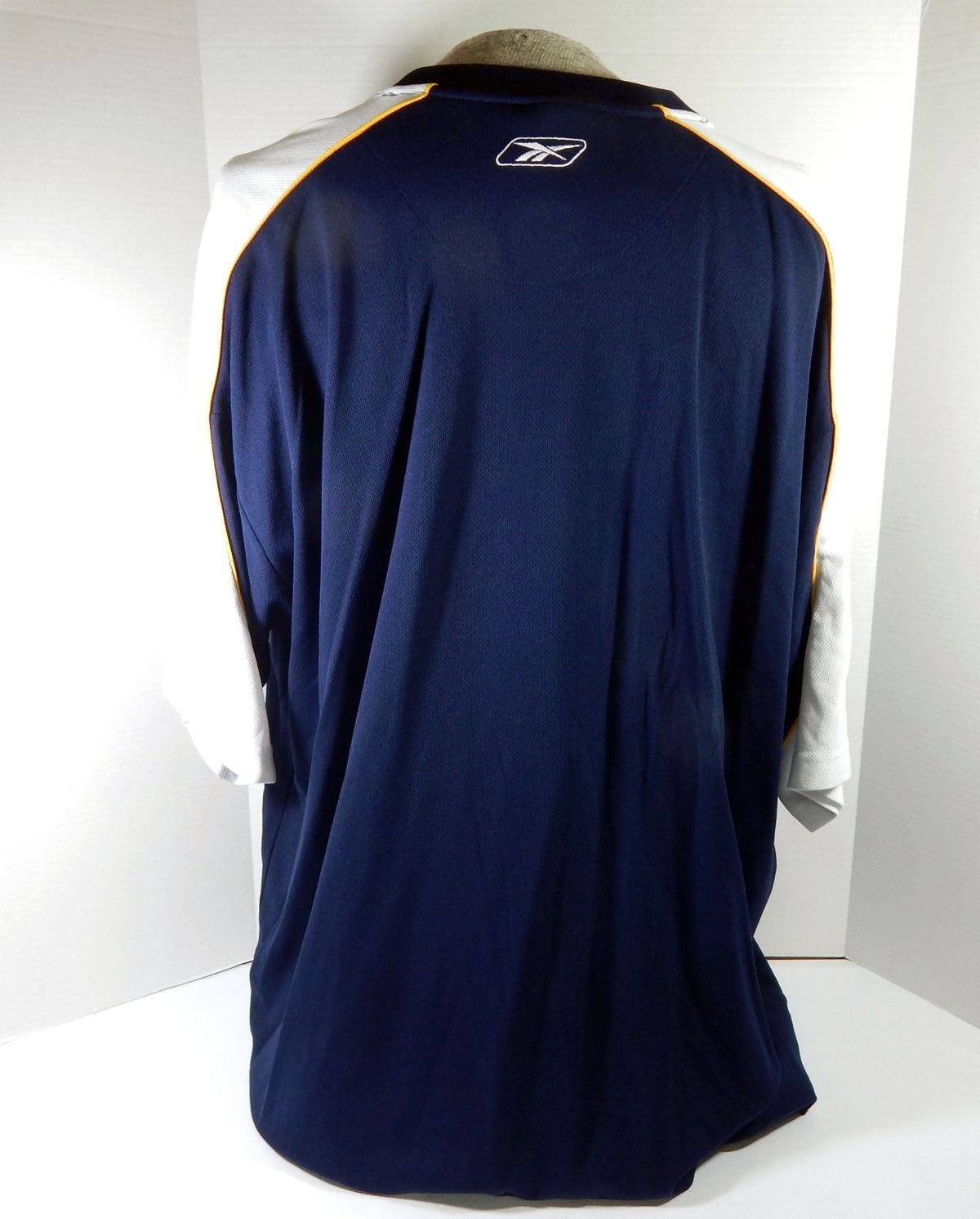 2000s Indiana Pacers #24 Game Used Navy Shooting Shirt 3XL DP59608 - DP59608