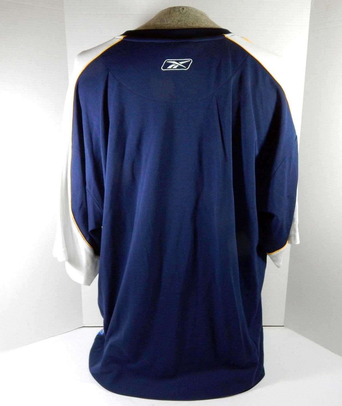 2000s Indiana Pacers #31 Game Used Navy Shooting Shirt 2XL DP59611 - DP59611