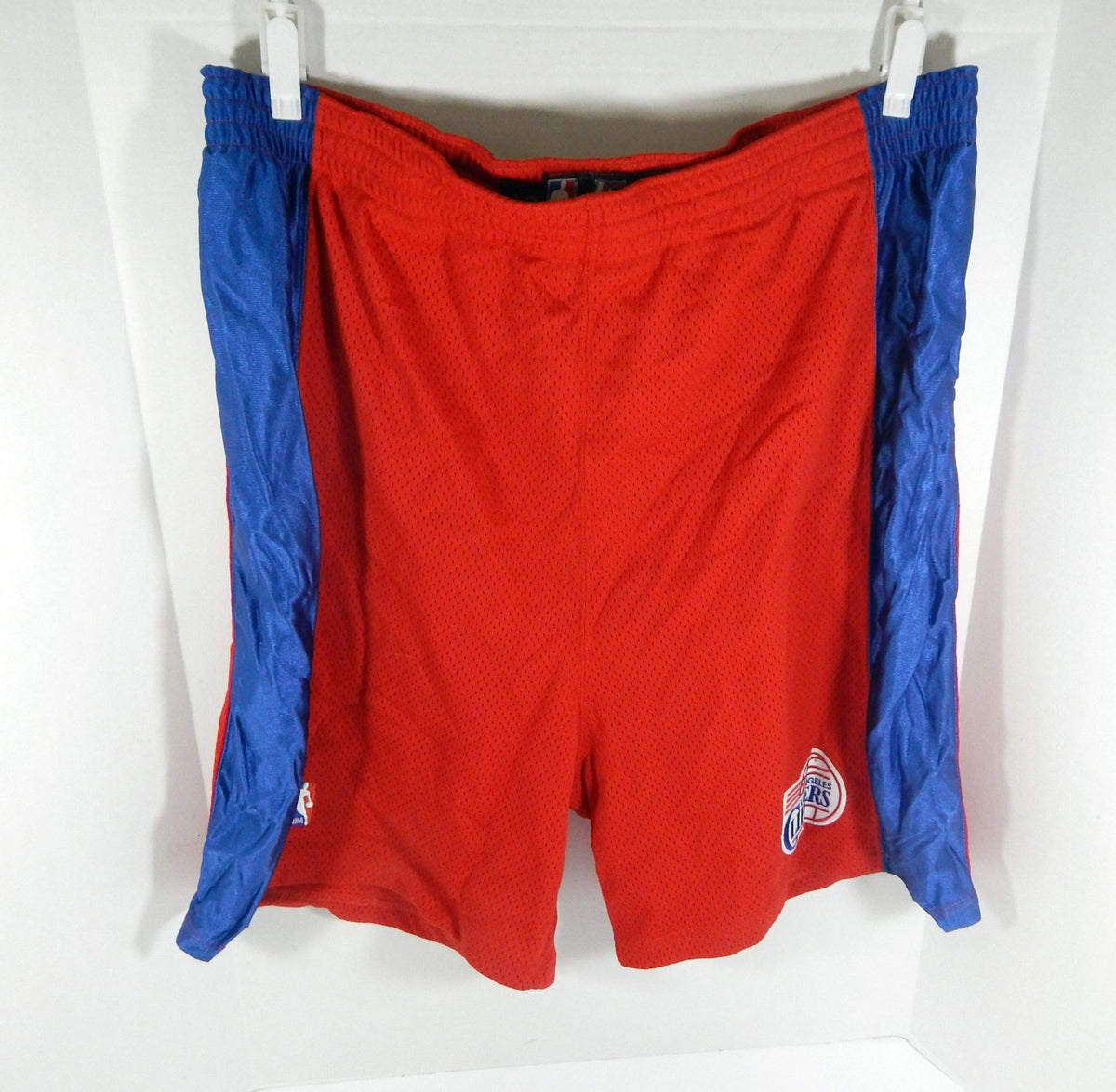2000s Los Angeles Clippers Game Issued Red Shorts 48 DP57222 - DP57222