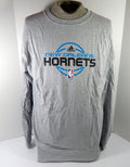 2000s New Orleans Hornets Team Issued Grey Training Shirt L DP59553 - DP59553