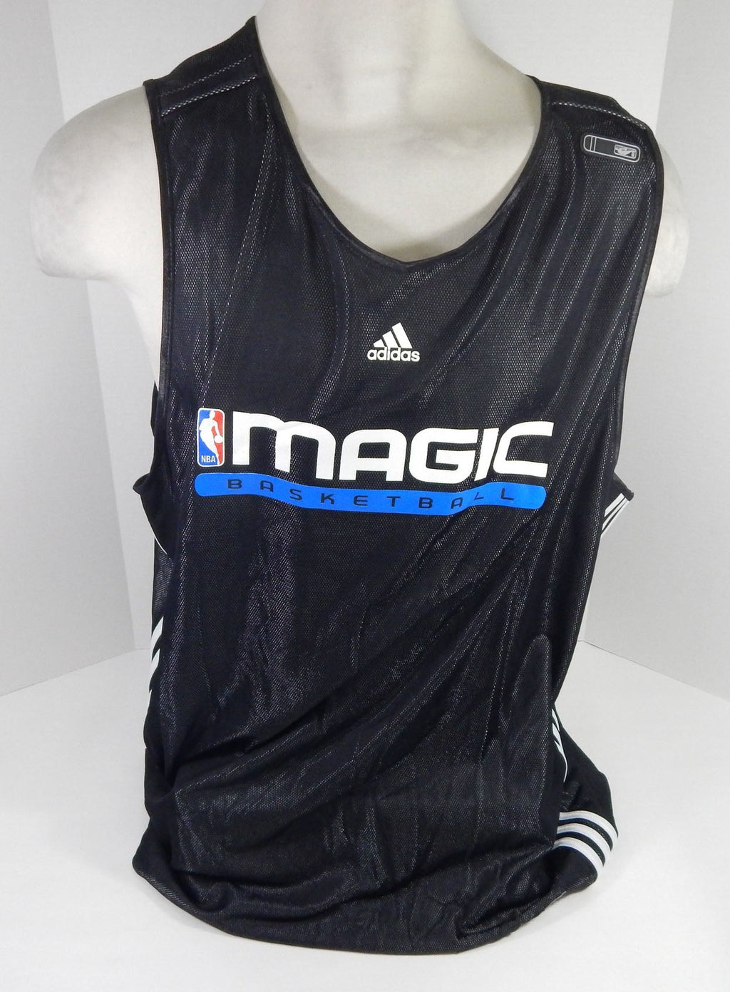 2000s Orlando Magic Game Issued Black White Practice Jersey 3XLT DP58539 - DP58539