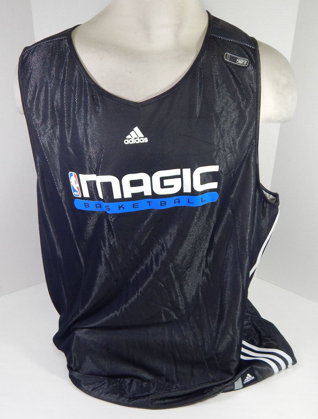 2000s Orlando Magic Game Issued Black White Practice Jersey 4XLT DP58517 - DP58517