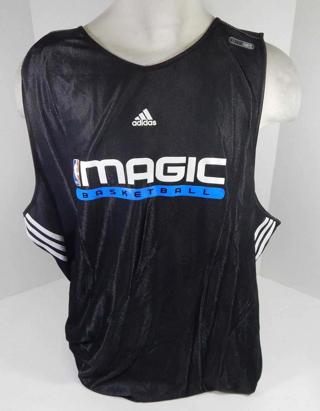 2000s Orlando Magic Game Issued Black White Practice Jersey 4XLT DP58527 - DP58527