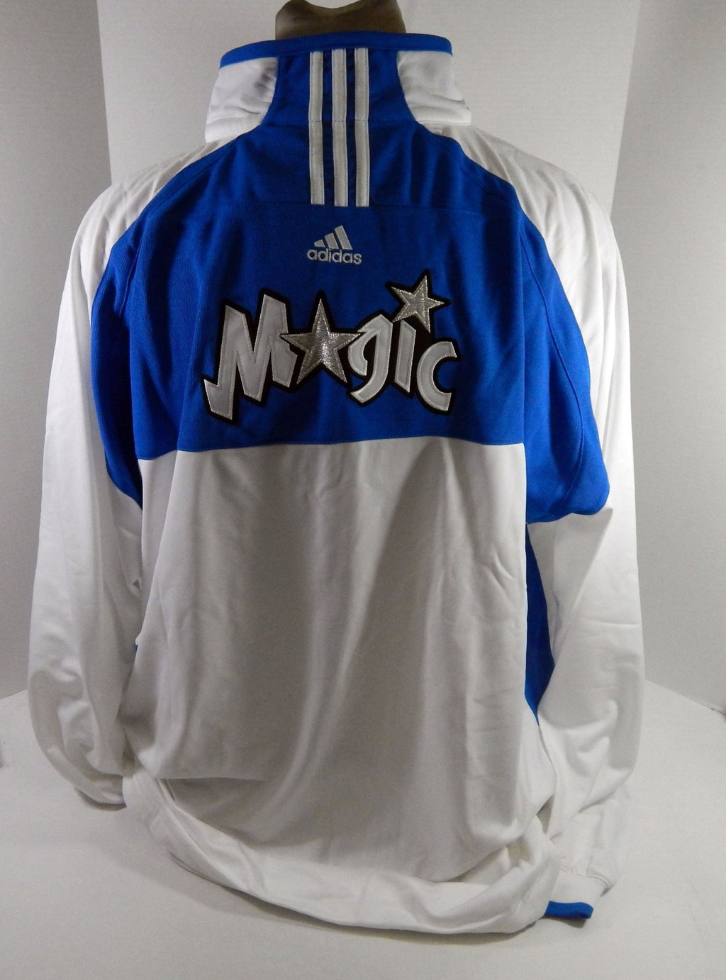 2000s Orlando Magic GameIssued White Warm Up Jacket 3XLT DP63952 - DP63952