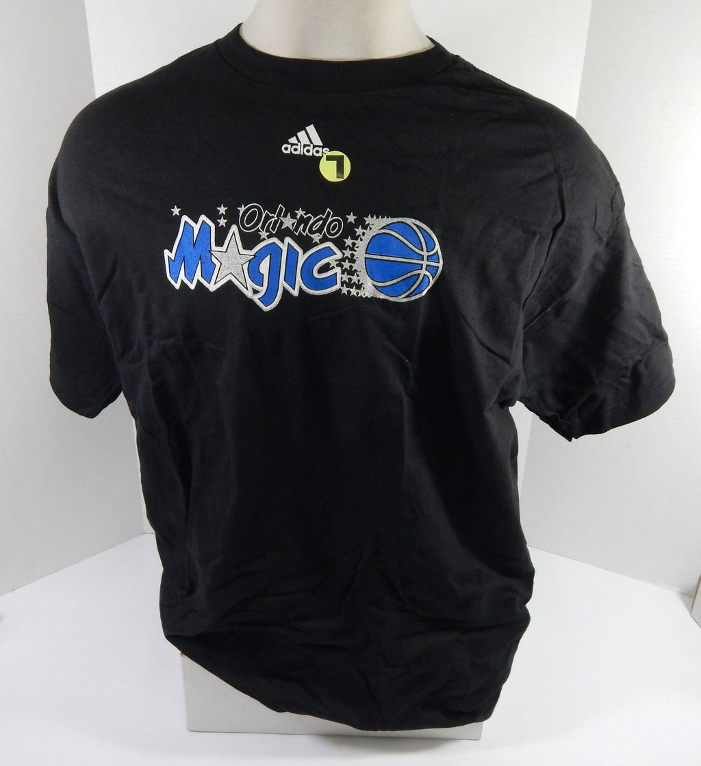 2000s Orlando Magic Team Issued Black Training T-Shirt L DP59341 - DP59341
