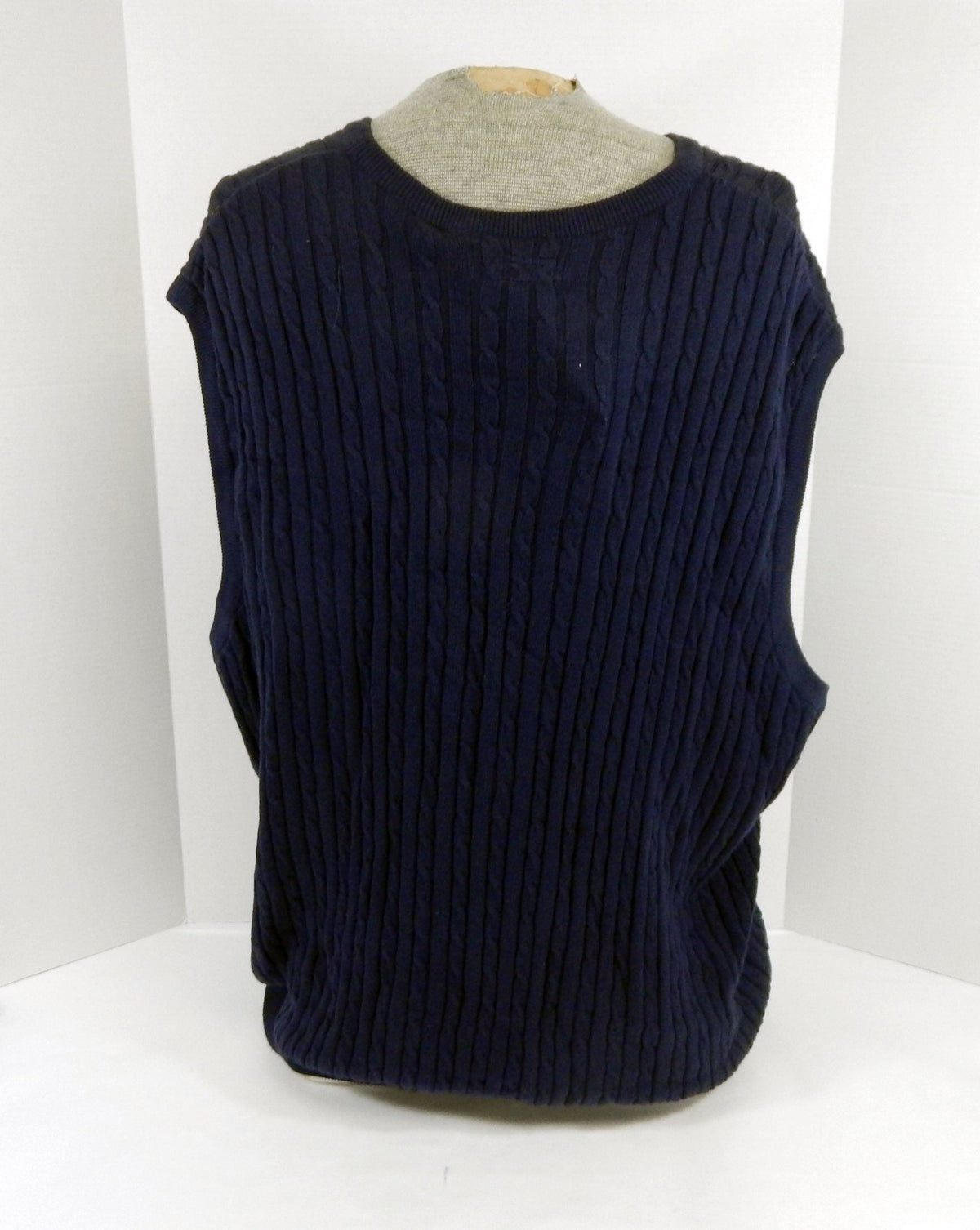 2000s Orlando Magic Team Issued Navy Sweater Vest 2XL DP60525 - DP60525
