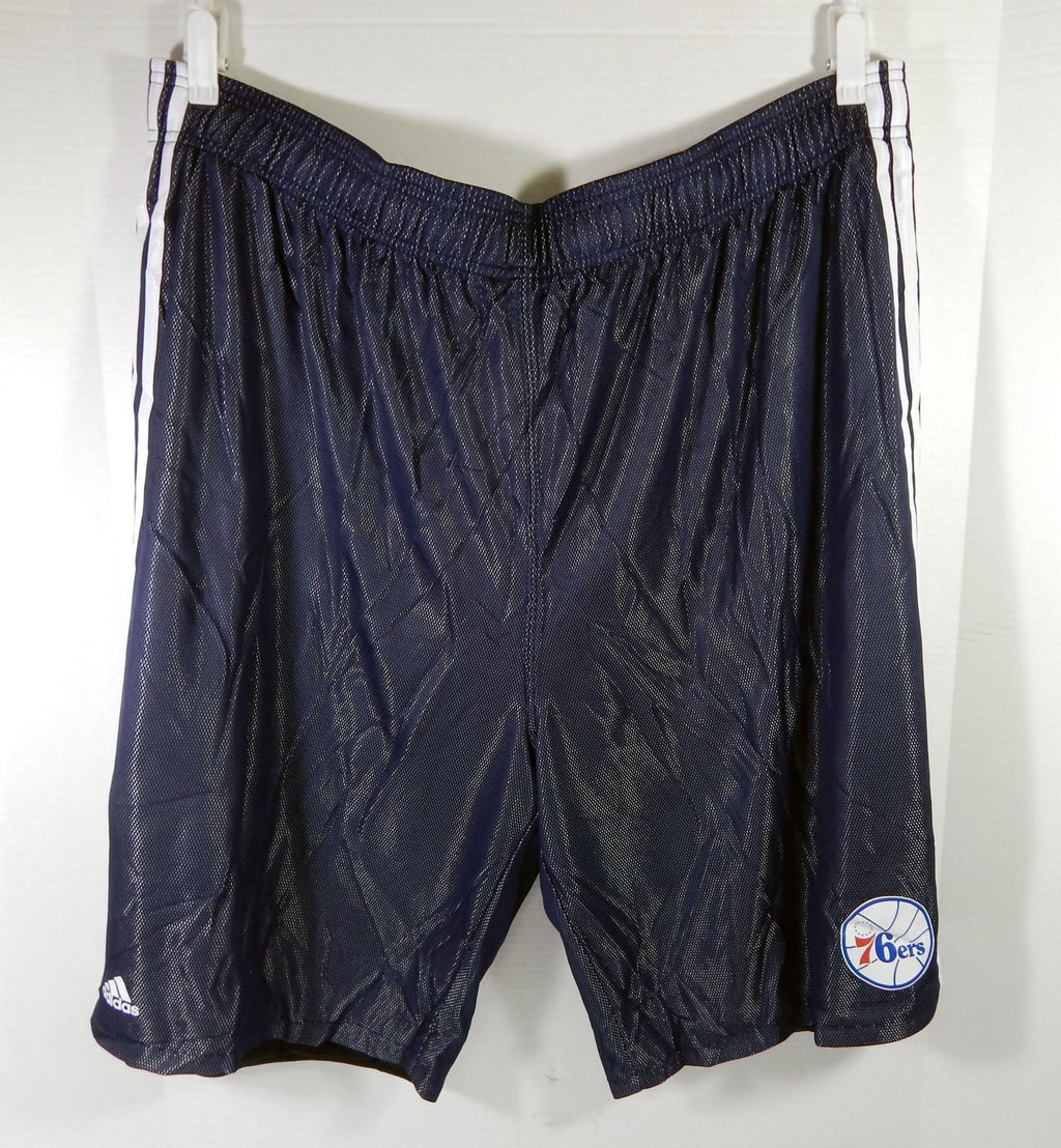 2000s Philadelphia 76ers Team Issued Navy Training Shorts 4XL DP59581 - DP59581