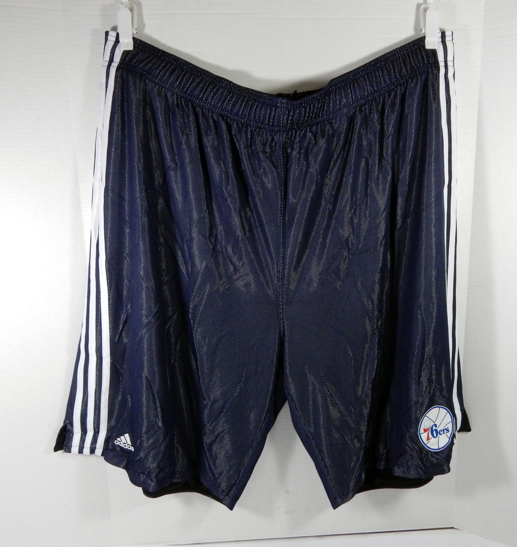 2000s Philadelphia 76ers Team Issued Navy Training Shorts 4XL DP59583 - DP59583