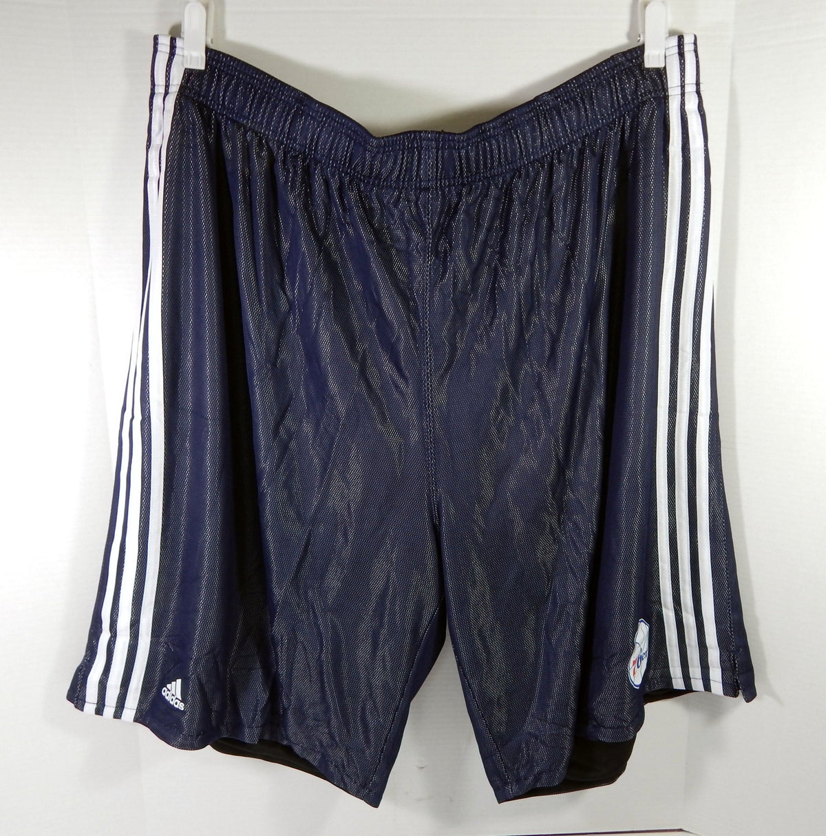 2000s Philadelphia 76ers Team Issued Navy Training Shorts 4XL DP59586 - DP59586