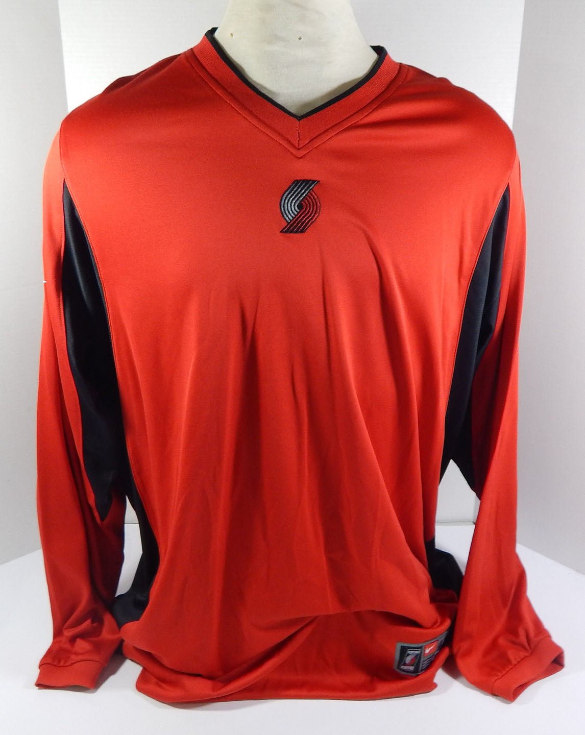 2000s Portland Trailblazers #44 Game Used Red Shooting Shirt 4XL DP54397 - DP54397