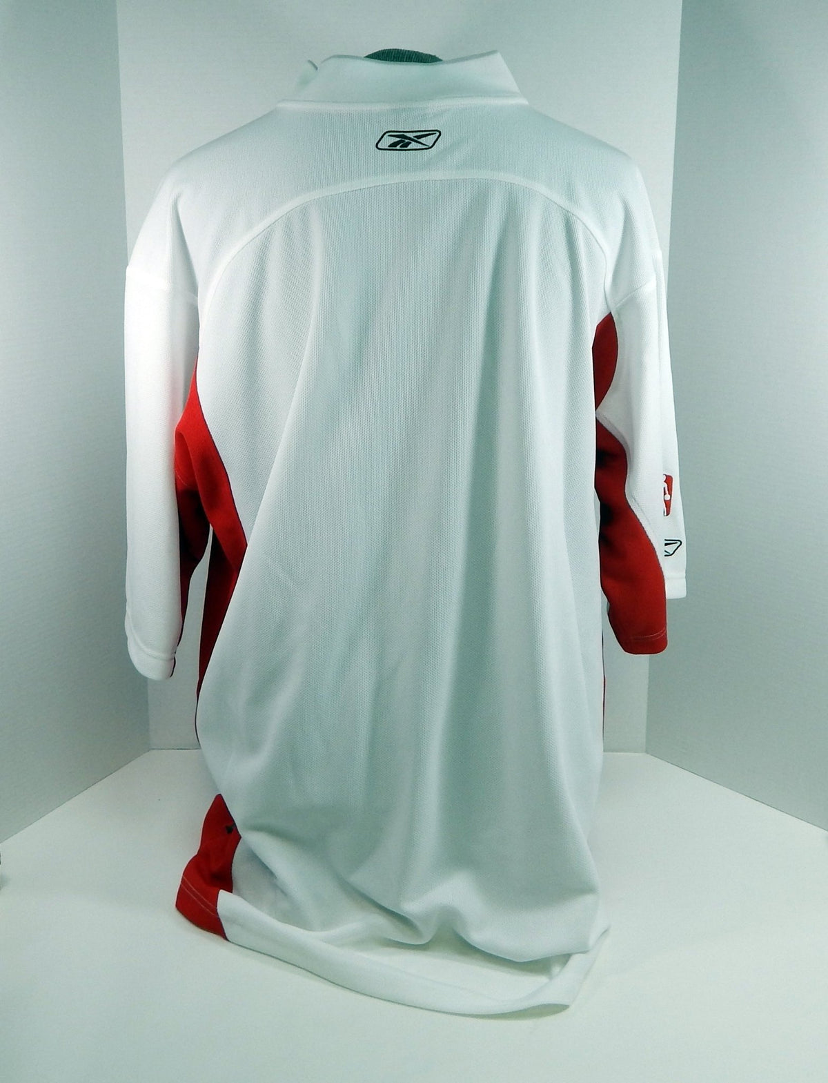 2000s Portland Trailblazers Game Issued White Shooting Shirt XL DP51275 - DP51275