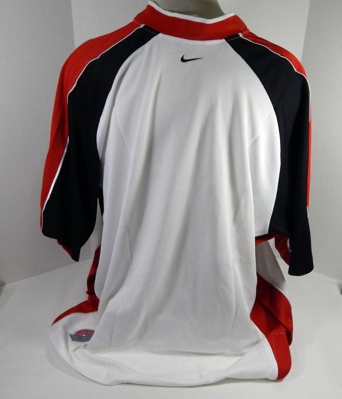 2000s Portland Trailblazers Game Used White Shooting Shirt 4XL DP64725 - DP64725