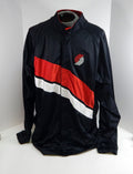 2000s Portland Trailblazers GameIssued Black Warm Up Jacket XL DP51306 - DP51306