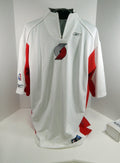 2000s Portland Trailblazers GameIssued White Shooting Shirt XL DP51263 - DP51263