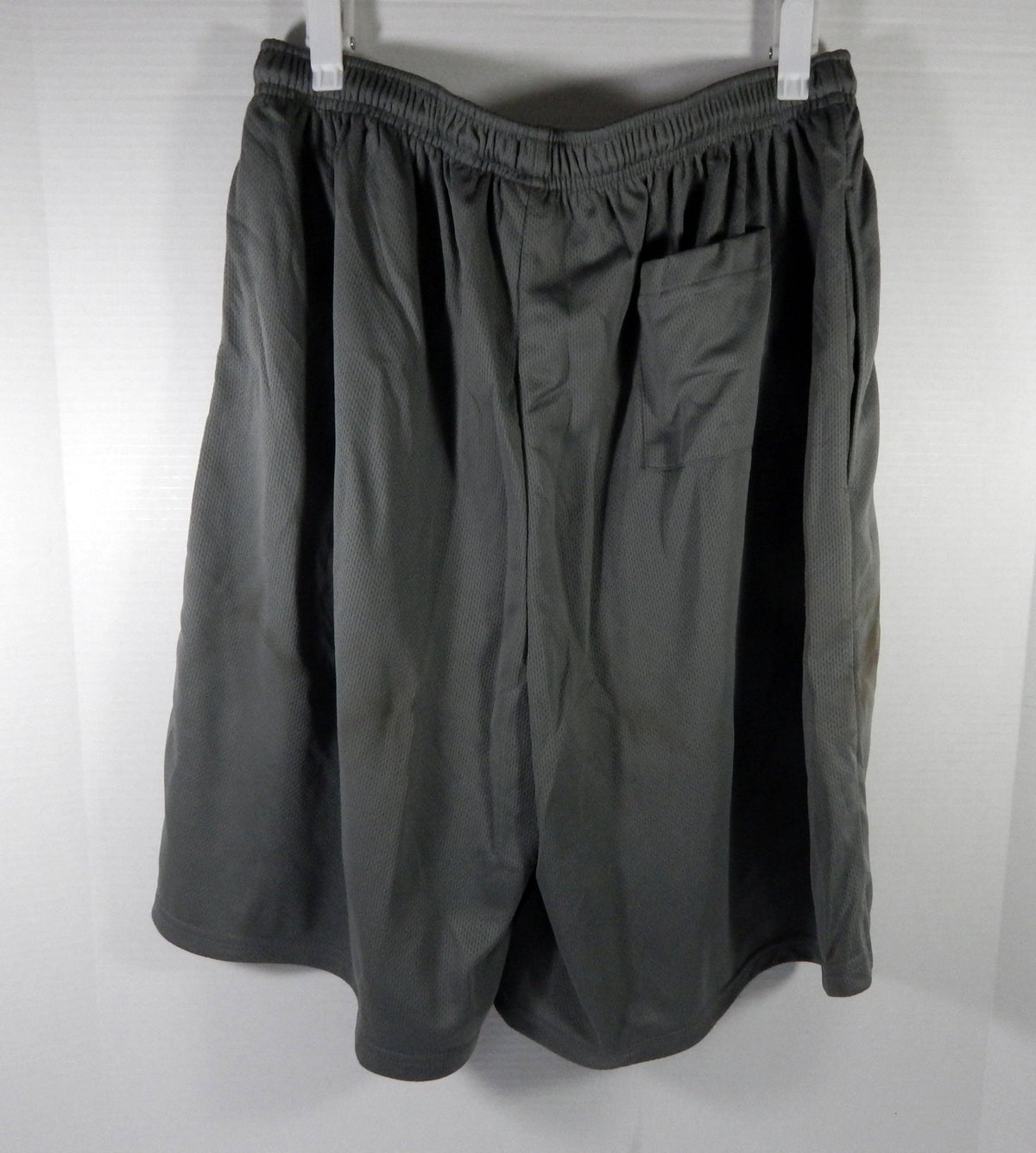 2000s San Francisco 49ers Team Issued Grey Training Shorts L DP58197 - DP58197