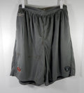 2000s San Francisco 49ers Team Issued Grey Training Shorts L DP58200 - DP58200