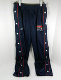 2000s Team USA Basketball Game Issued Navy Tearaway Pants M DP62568 - DP62568