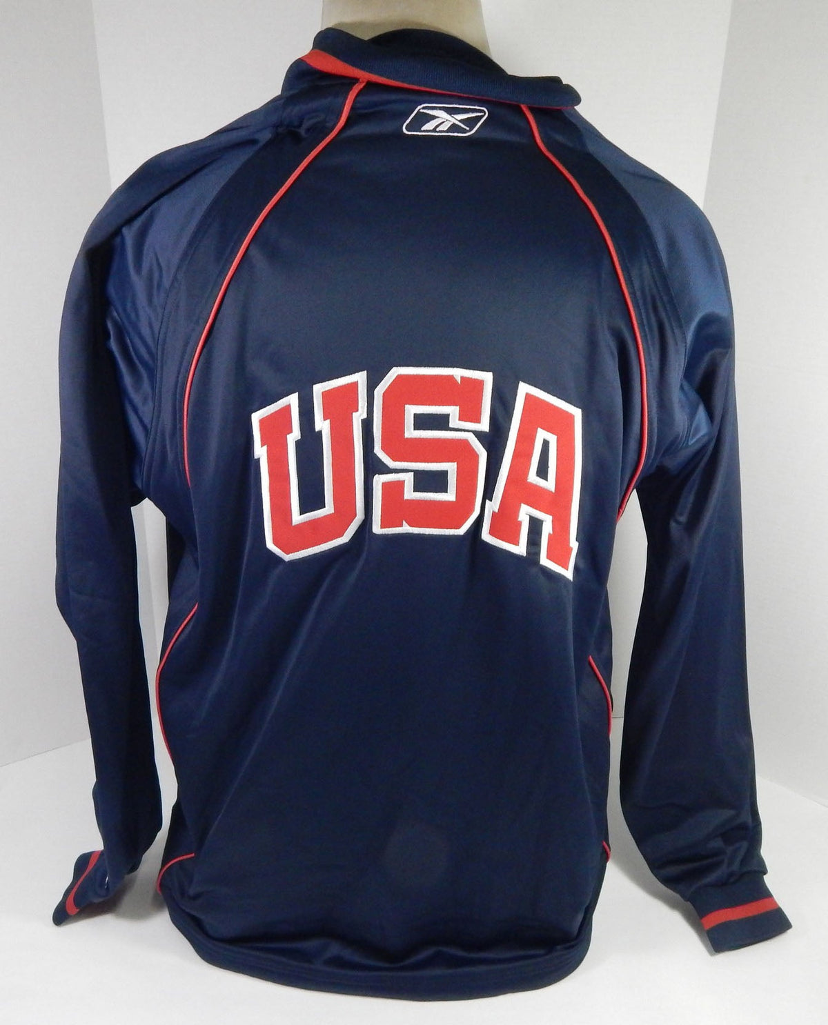 2000s Team USA Basketball Game Issued Navy Warmup Jacket LT DP58577 - DP58577