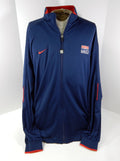 2000s Team USA Basketball Team Issued Navy Warm Up Zip Jacket 2XL DP50549 - DP50549