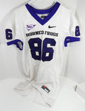 2000s Texas Christian TCU Horned Frogs #86 Game Used White Jersey NP R XL 8812 - DP58812