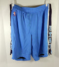 2000s Utah Jazz Game Issued Blue Shorts 46 DP59478 - DP59478