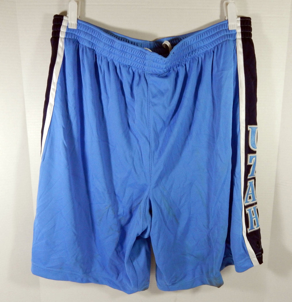 2000s Utah Jazz Game Issued Blue Shorts 46 DP59487 - DP59487