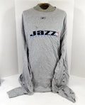 2000s Utah Jazz Team Issued Grey Long Sleeve Training Shirt 3XL DP60439 - DP60439