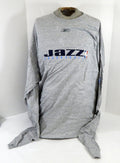 2000s Utah Jazz Team Issued Grey Long Sleeve Training Shirt 3XL DP60465 - DP60465