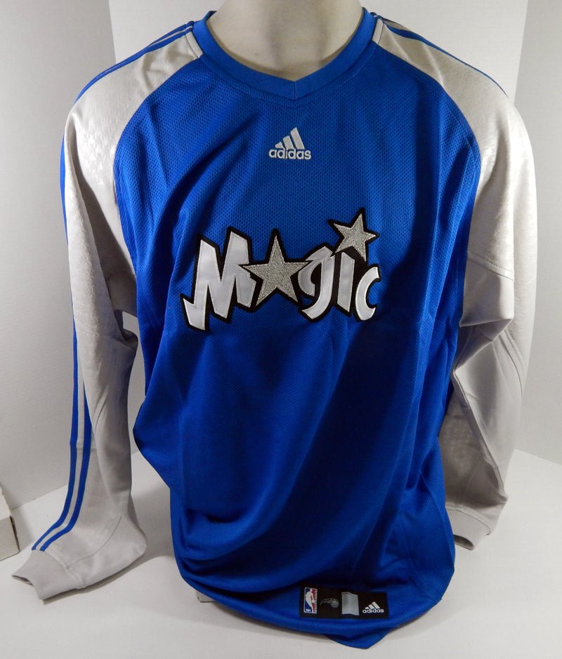 2000sOrlando Magic Game Issued Blue & White Shooting Shirt XL Tall DP64978 - DP64978