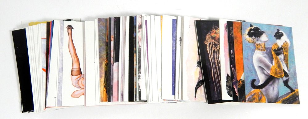 2001 Comic Images Olivia's New Models Trading Card Set (72) Nm/Mt - 118671S