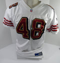 2001 San Francisco 49ers #48 Game Issued White Jersey 44 DP57989 - DP57989