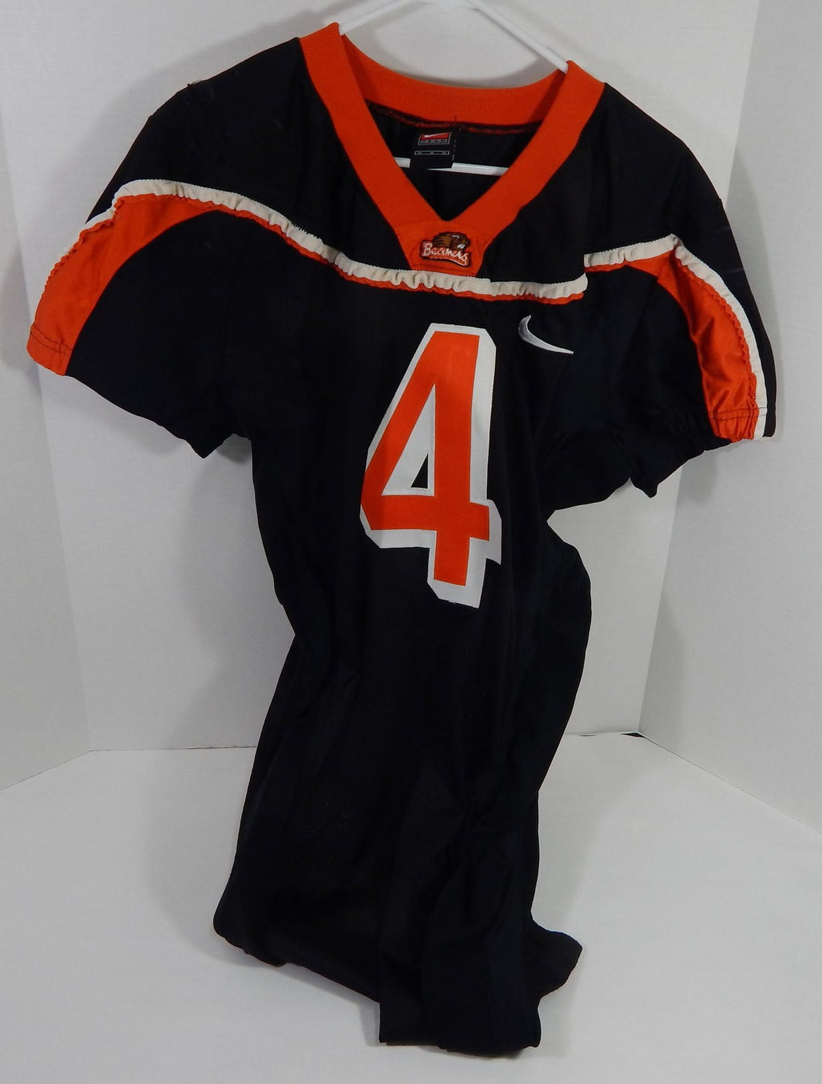 2002-05 Oregon State Beavers Keith Ellison #4 Game Used Black Jersey M DP58674 - DP58674