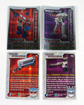 2002 Cards Inc Transformers Generation One All-Chromium Promo Card Set (2) Nm/Mt - 125085S