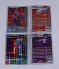 2002 Cards Inc Transformers Generation One Chromium Refractor Promo Card Set (2) - 125086S