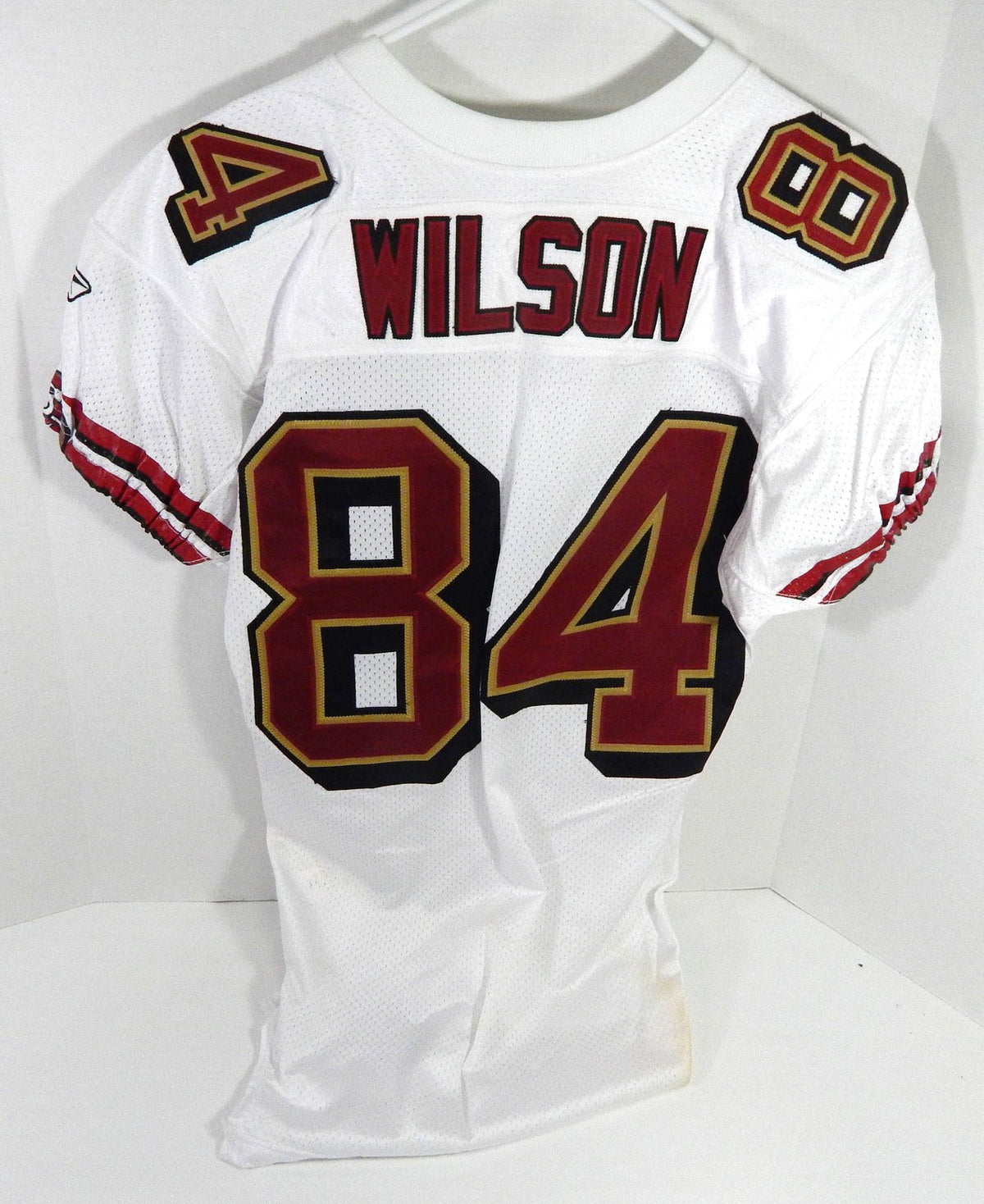 2002 San Francisco 49ers Cedrick Wilson #84 Game Issued White Jersey 40 907 - DP58907