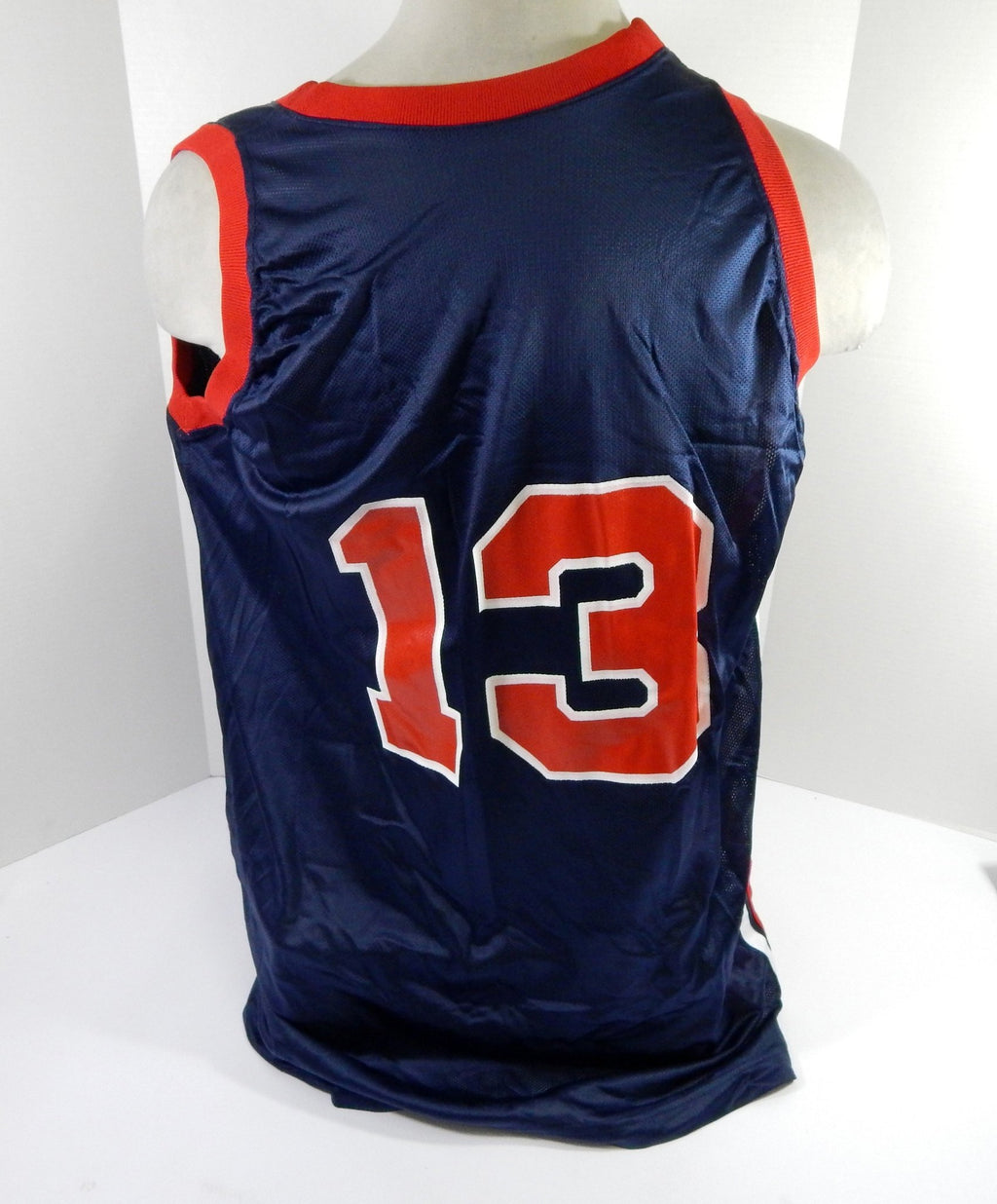 2003-04 Team USA Basketball #13 Game Issued Navy Jersey 24 DP57947 - DP57947